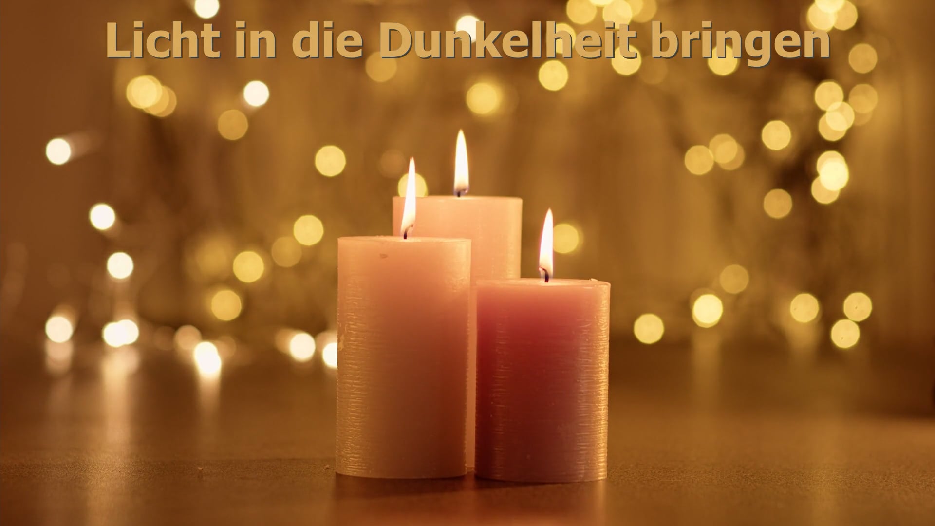 13 Licht in die Dunkelheit bringen DE