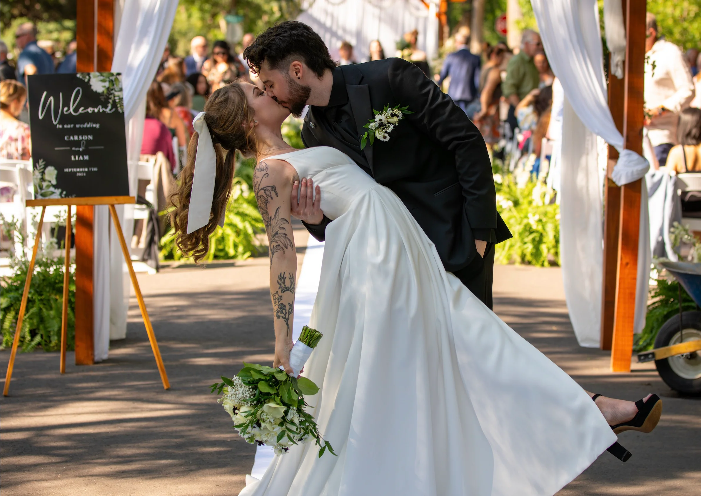 Carson + Liam Wedding Highlights - Lowry Denver CO Sept 2024, image size:2384x1686