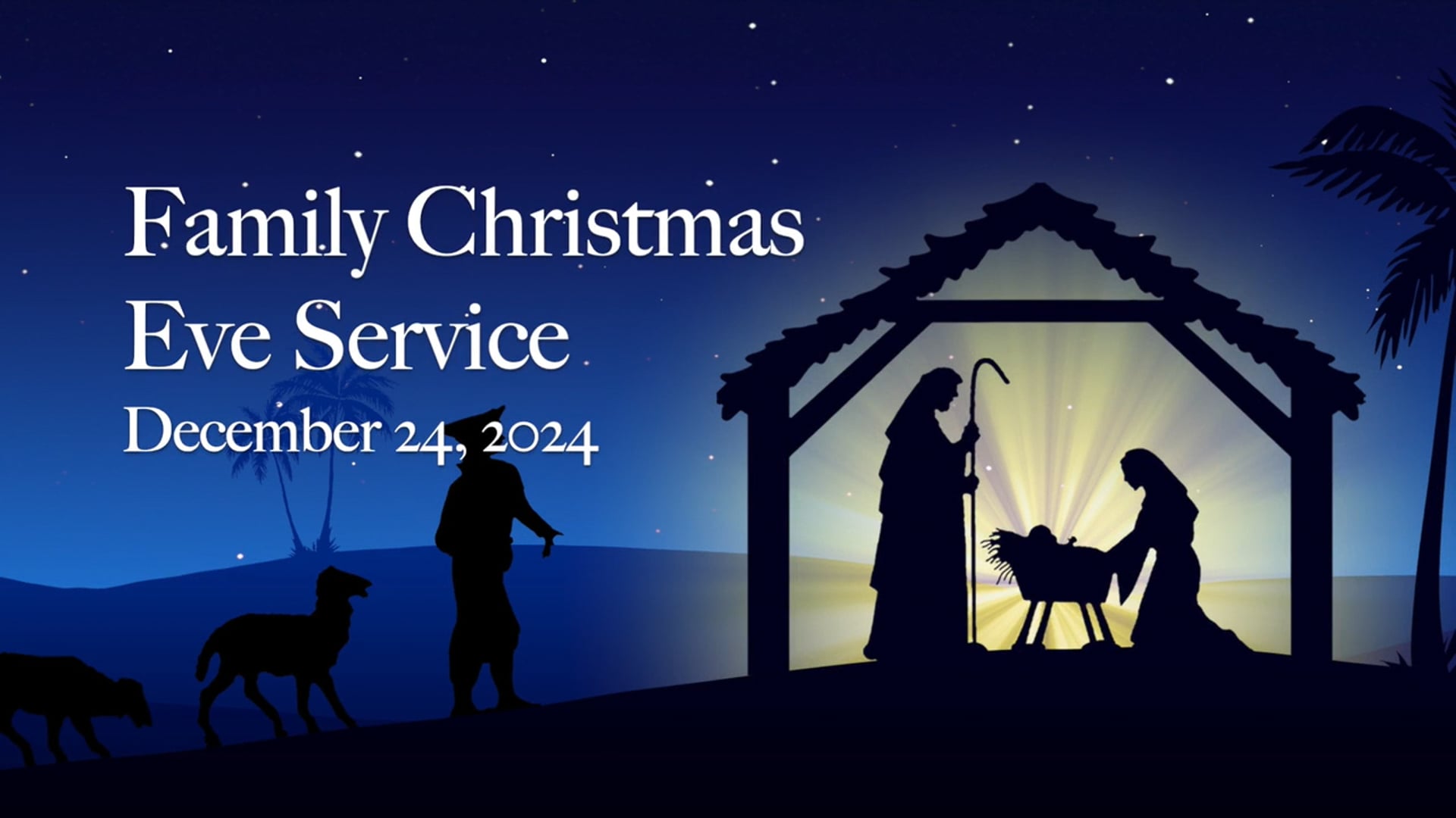 WCCA Family Christmas Eve Service 2024