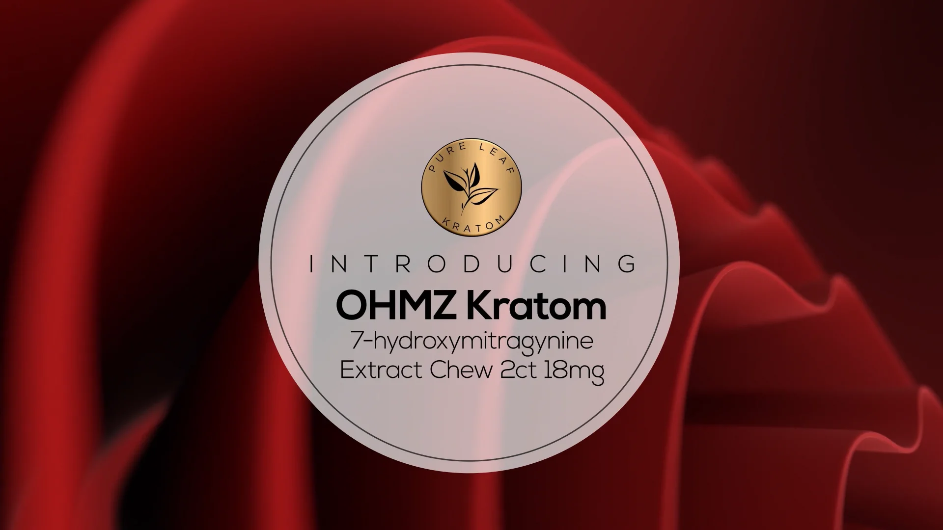 OHMZ Kratom 7-Hydroxymitragynine Chews 18mg | Potent & Fast