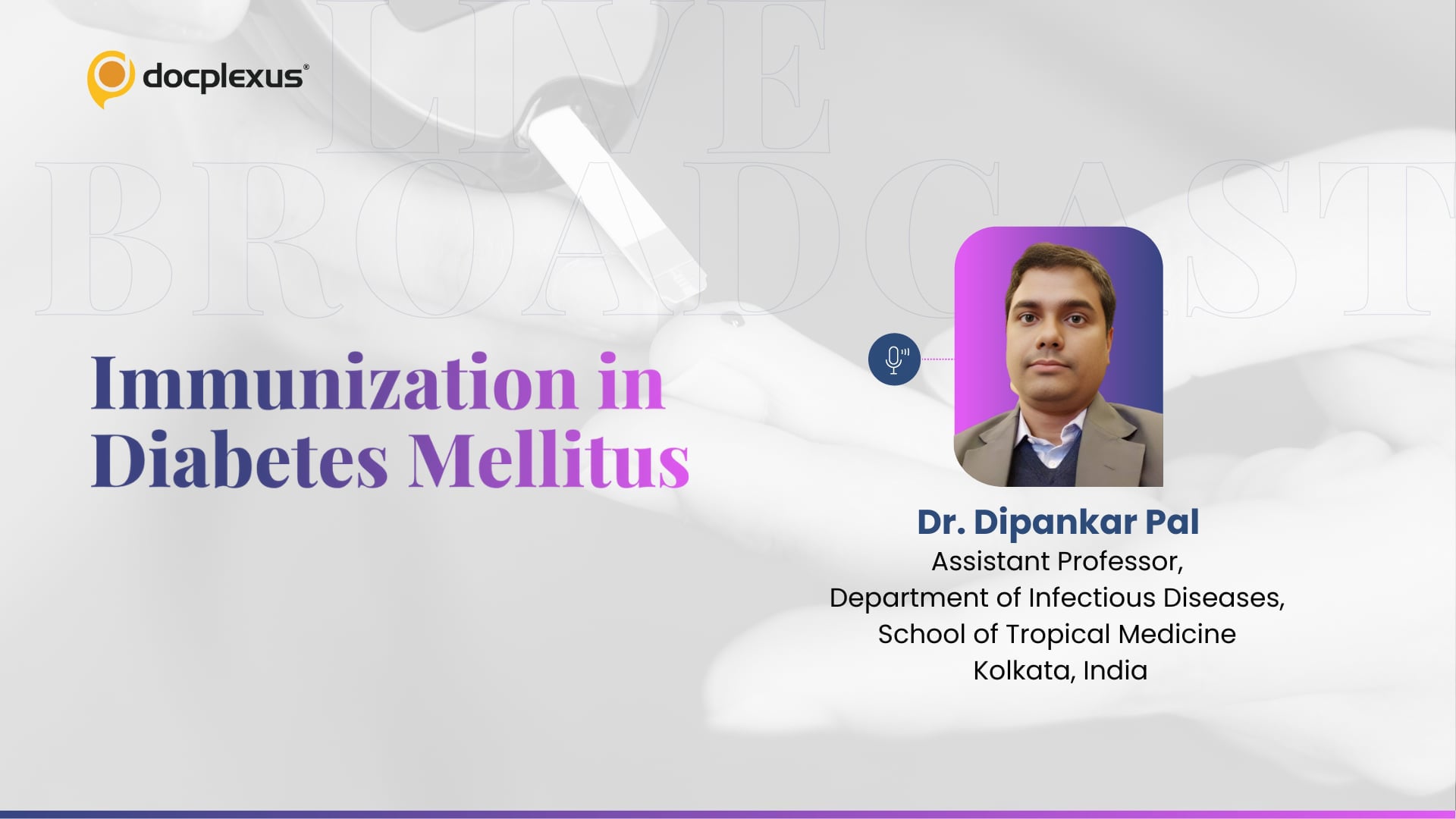 Immunization in Diabetes Mellitus