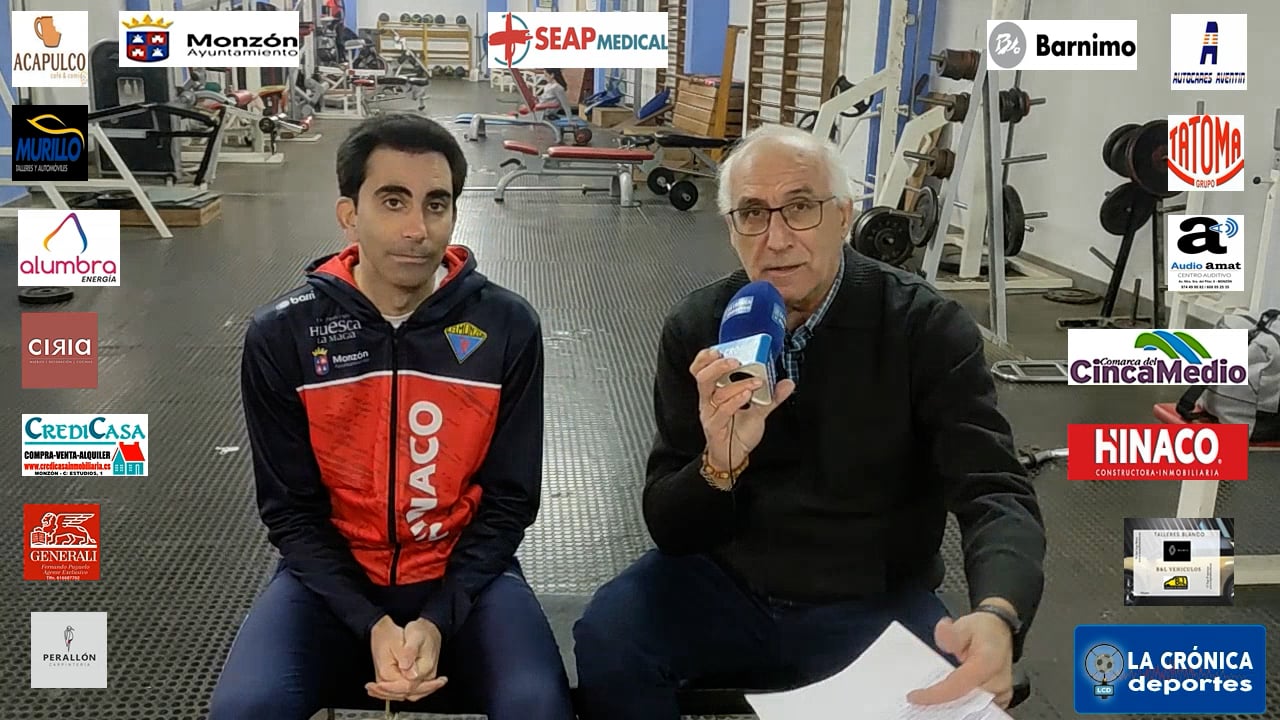 DANI  MARTÍ REDONDO ÁTLETA  DEL CA HINACO MONZÓN Y ENTRENADOR EN EL CAR ( CENTRO ALTO RENDIMIENTO ) DE MADRID