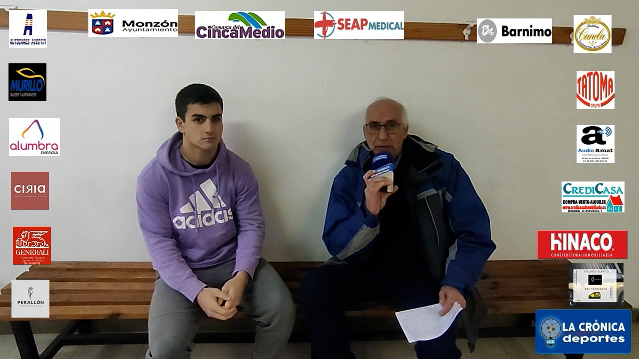 JAVIER PRIETO OJEDA, UN BINEFARENSE QUE PERTENECE AL CA HINACO MONZÓN Y QUE ESTÁ TENIENDO UNA GRAN PROGESIÓN COMO ATLETA