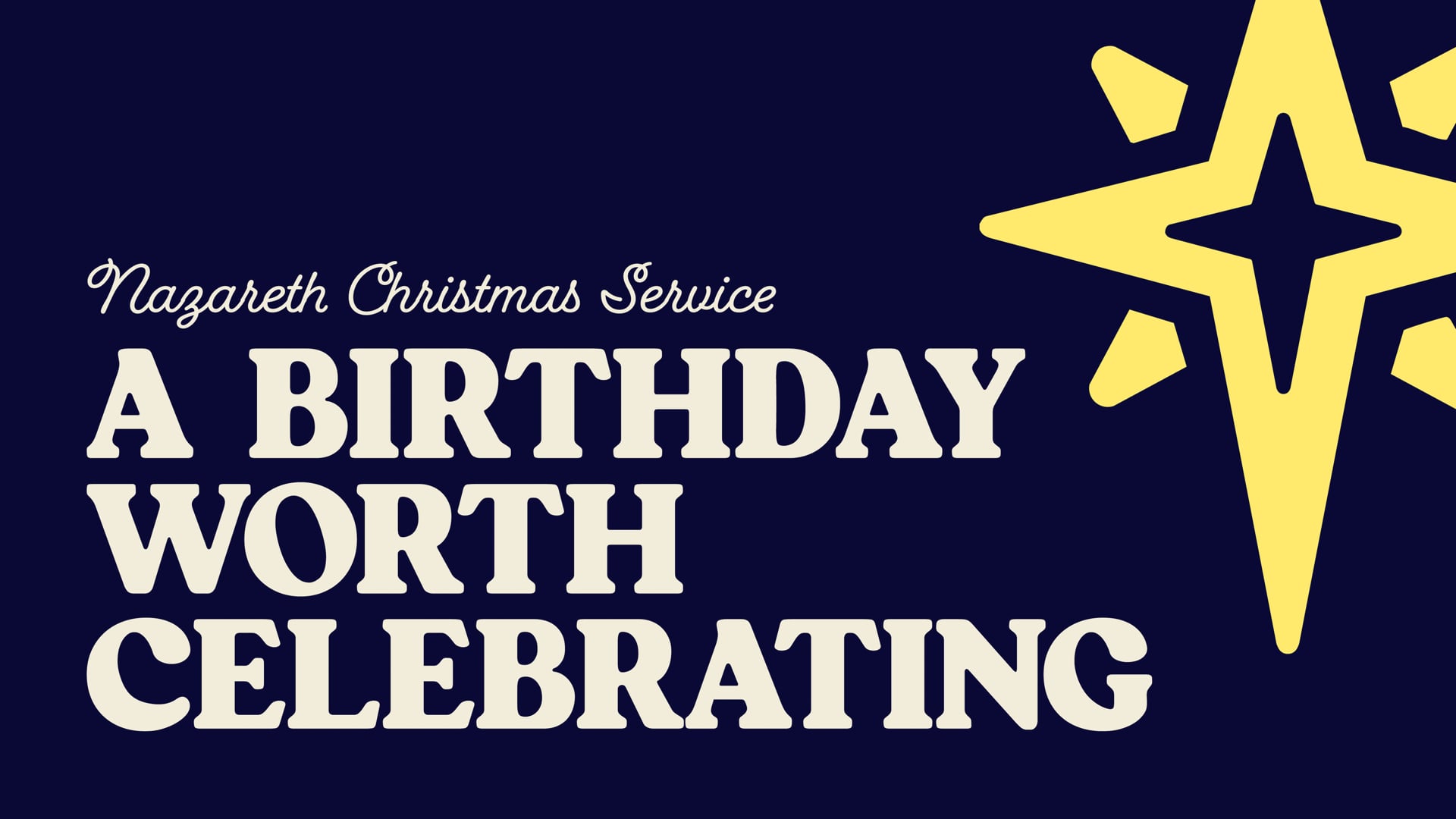 A Birthday Worth Celebrating | Christmas Service 2024