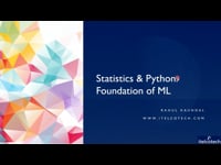 Statistics : Foundation of ML