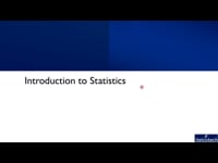 Introduction to Statistics