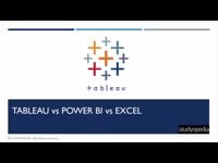 Tableau vs Power BI vs Excel