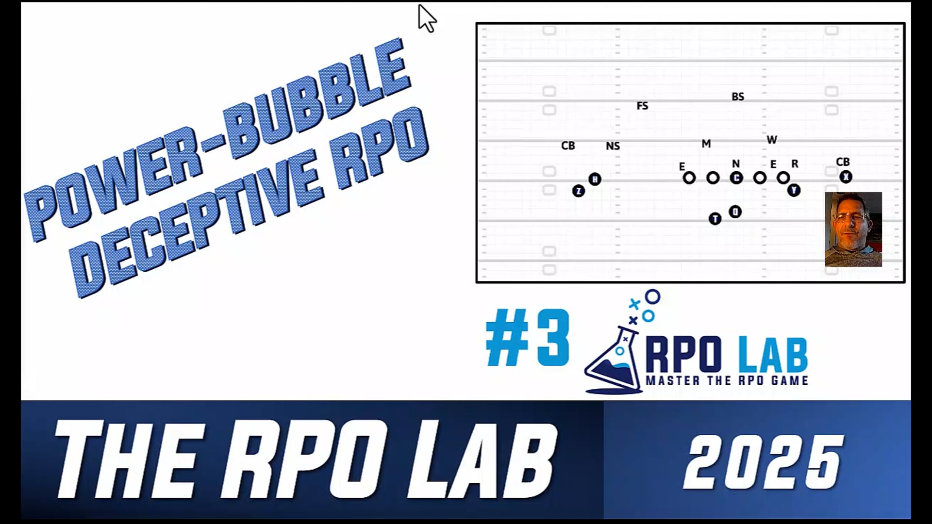 RPO LAB 2025 #4 POWER RPO BUBBLE DECEPTIVE TEXAS