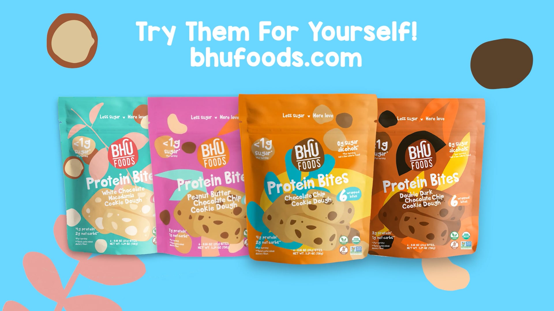 Bhu Foods: Protein Bite Product Ad