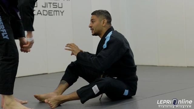 Ankle Pick when Opponent Attempts to Pass