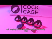 Oddball chastity cages_ locking of flat chastity cages