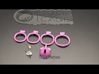 Pot lid-shaped Chastity cage