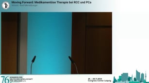 Moving forward: Update zur medikamentösen Thumortherapie PCa und RCC" auf dem DGU 2024; speaker: Prof. Merseburger und Prof. Rink