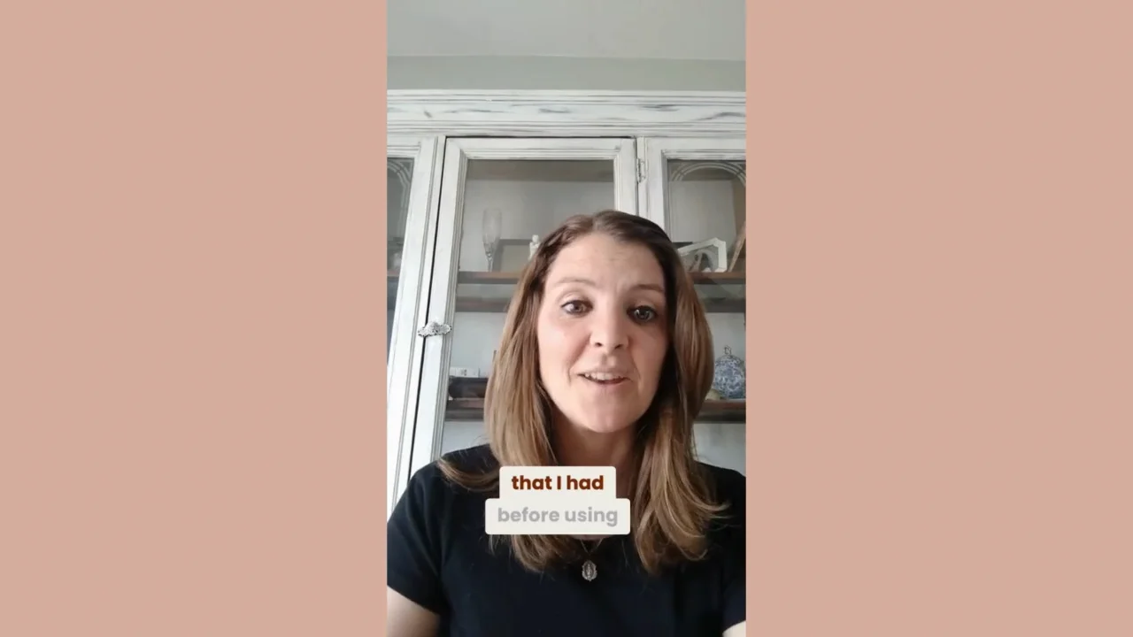 Client video testimonial