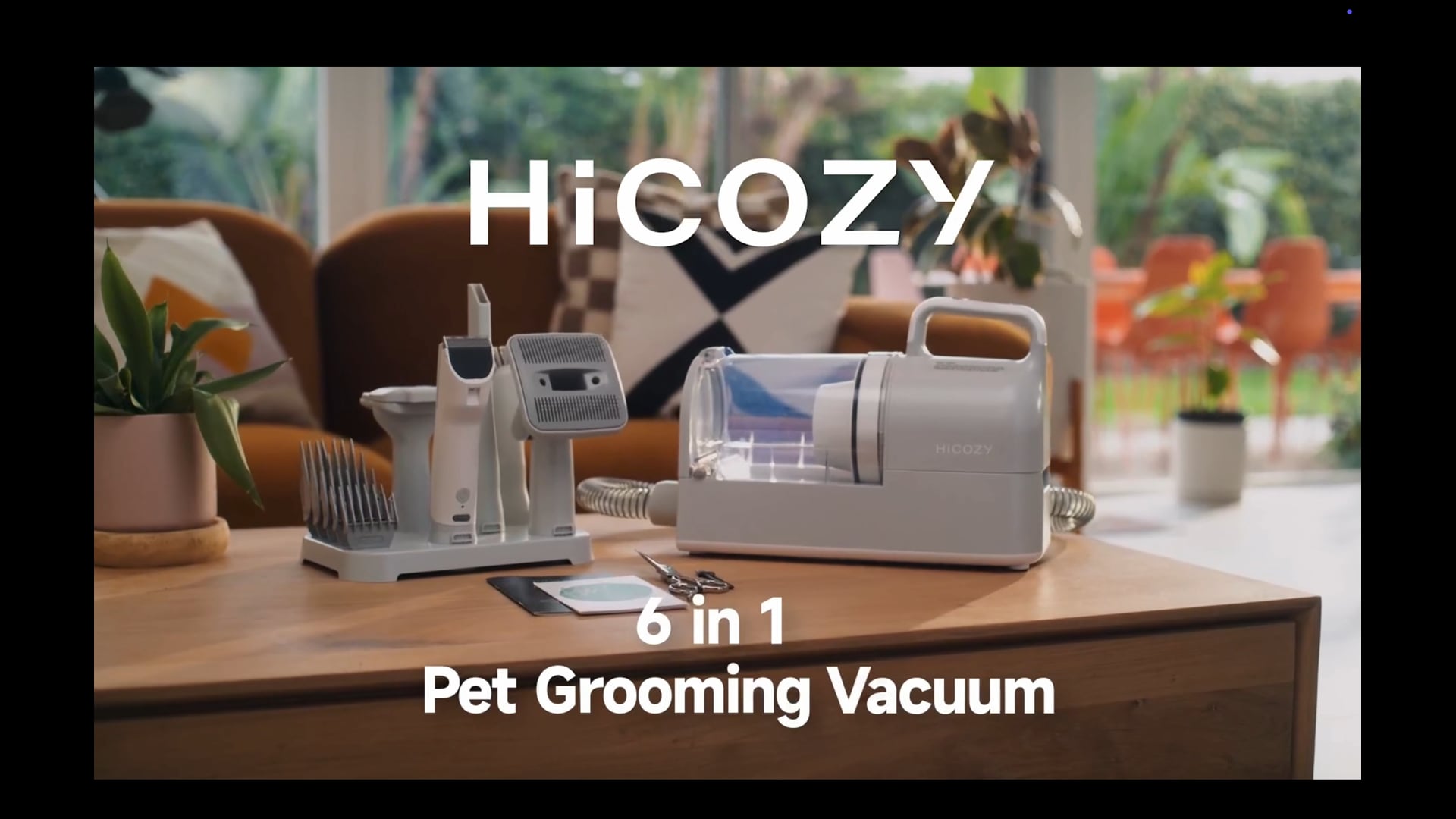 HiCozy Dog Grooming Vacuum Product Commercial