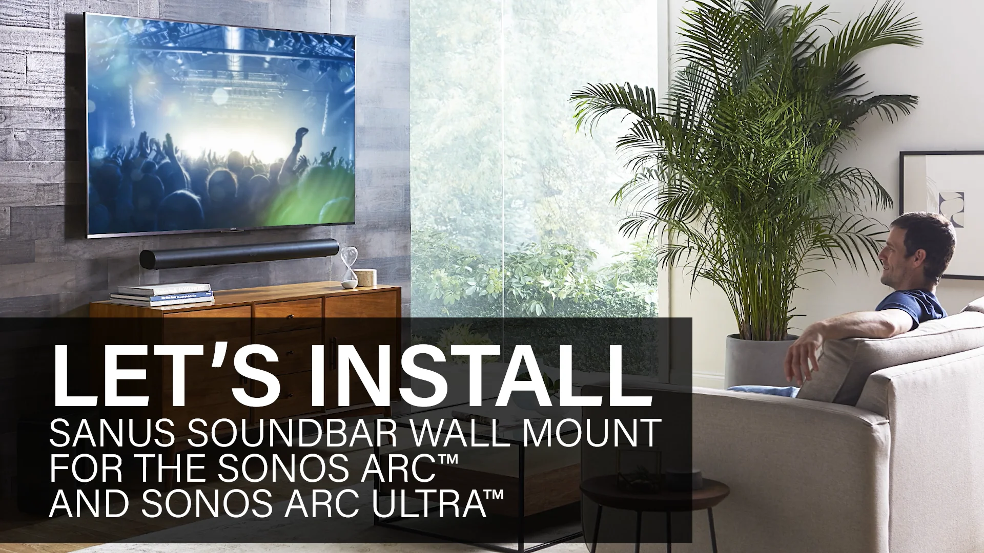 超美品　Sonos Arc & Wall Mountセット　サウンドバー Arc Ultra and Wall Mount Set - Sonos