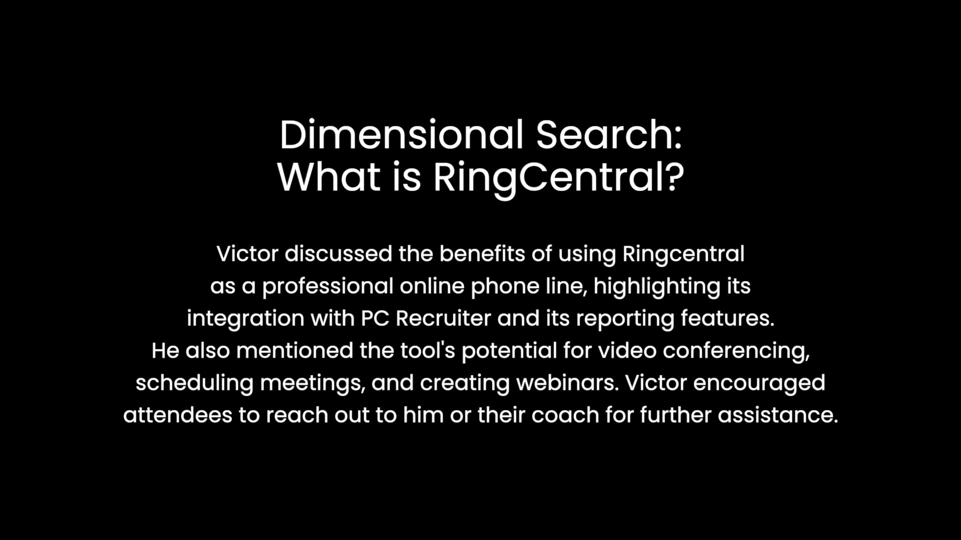 What Is Ringcentral