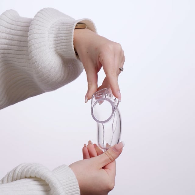 Cinto de Castidade Lockdown Small Transparente