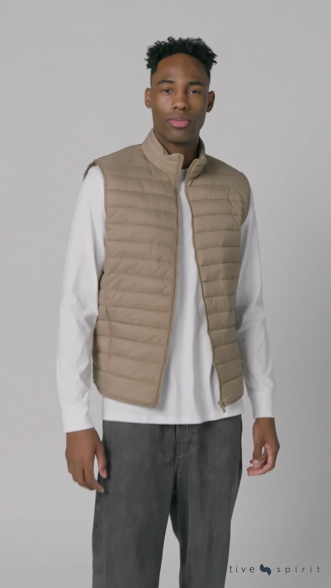 NS6005 | Bodywarmer léger homme - Native Spirit EN