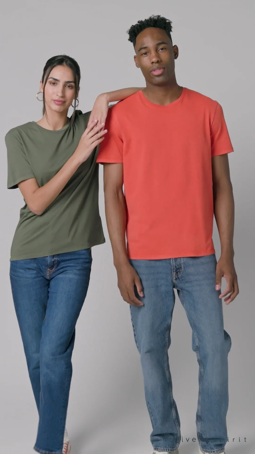 NS315 | T-shirt délavé unisexe - Native Spirit EN