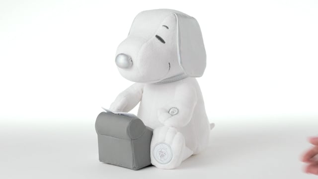 Peanuts® 75th Anniversary Snoopy With Typewriter Musical Plush
