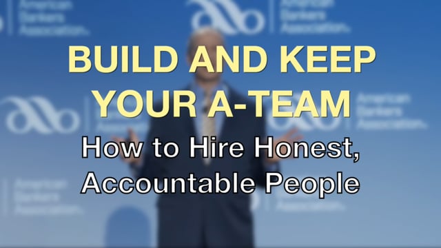 Bruce Weinstein: Build and Keep Your A-Team