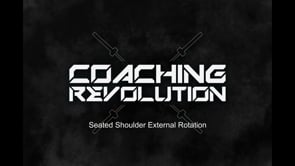 Seated Shoulder External Rotation