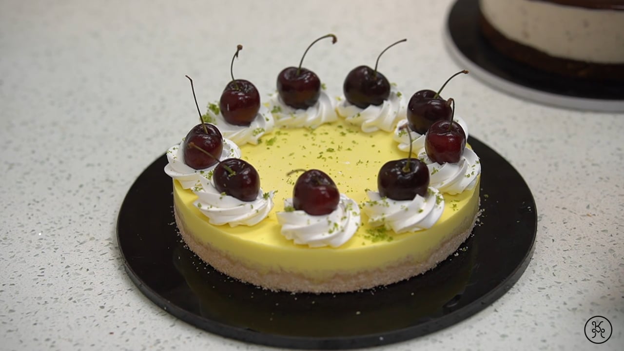 Cheesecake de Cerezas y Limón