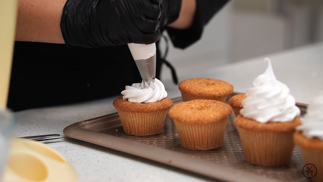 Ganache de Maracuyá y Merengue Italiano