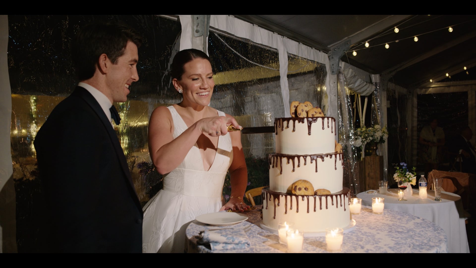 Danielle & Matt | Full Cake Cutting Video