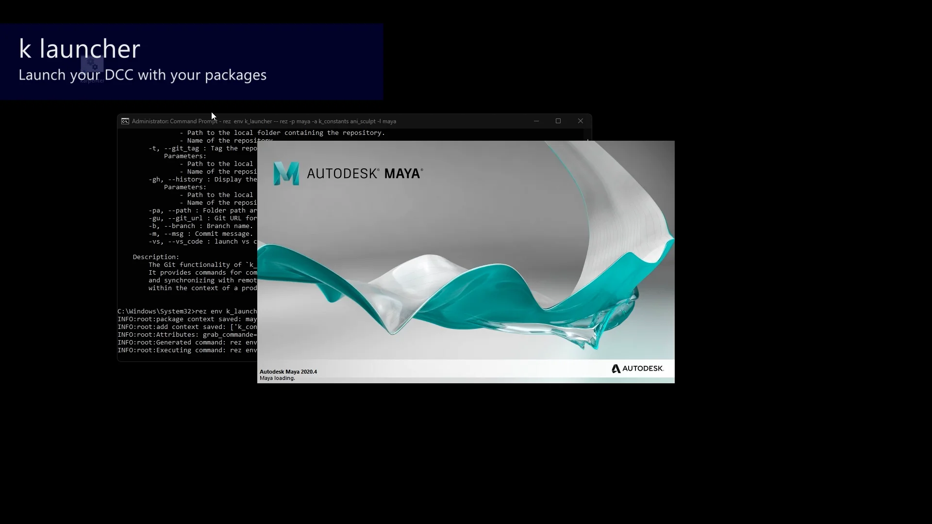 k launcher rez tool