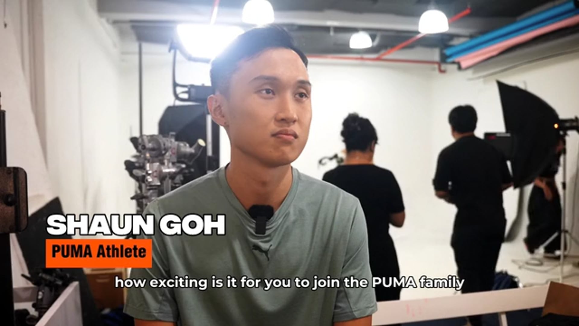 PUMA signs Singapore Distance Runner Shaun Goh [Full Interview - Behind-the-scenes]