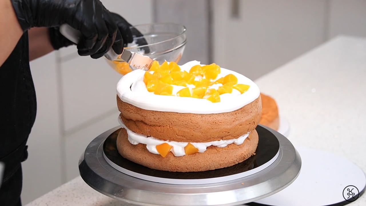 Soufflé de Durazno