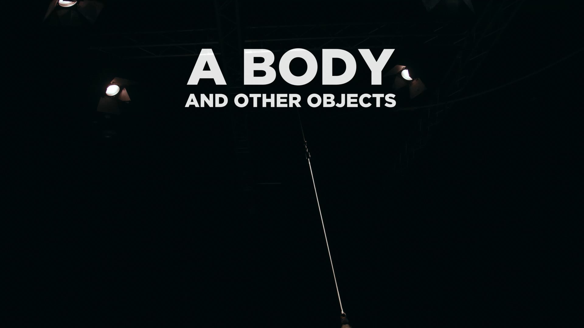 A BODY AND OTHER OBJECTS TRAILER