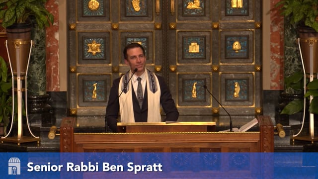 Marilyn Mauler Shares the Story of Her Father with Intro by Rabbi Spratt • Erev Shabbat 01/03/25