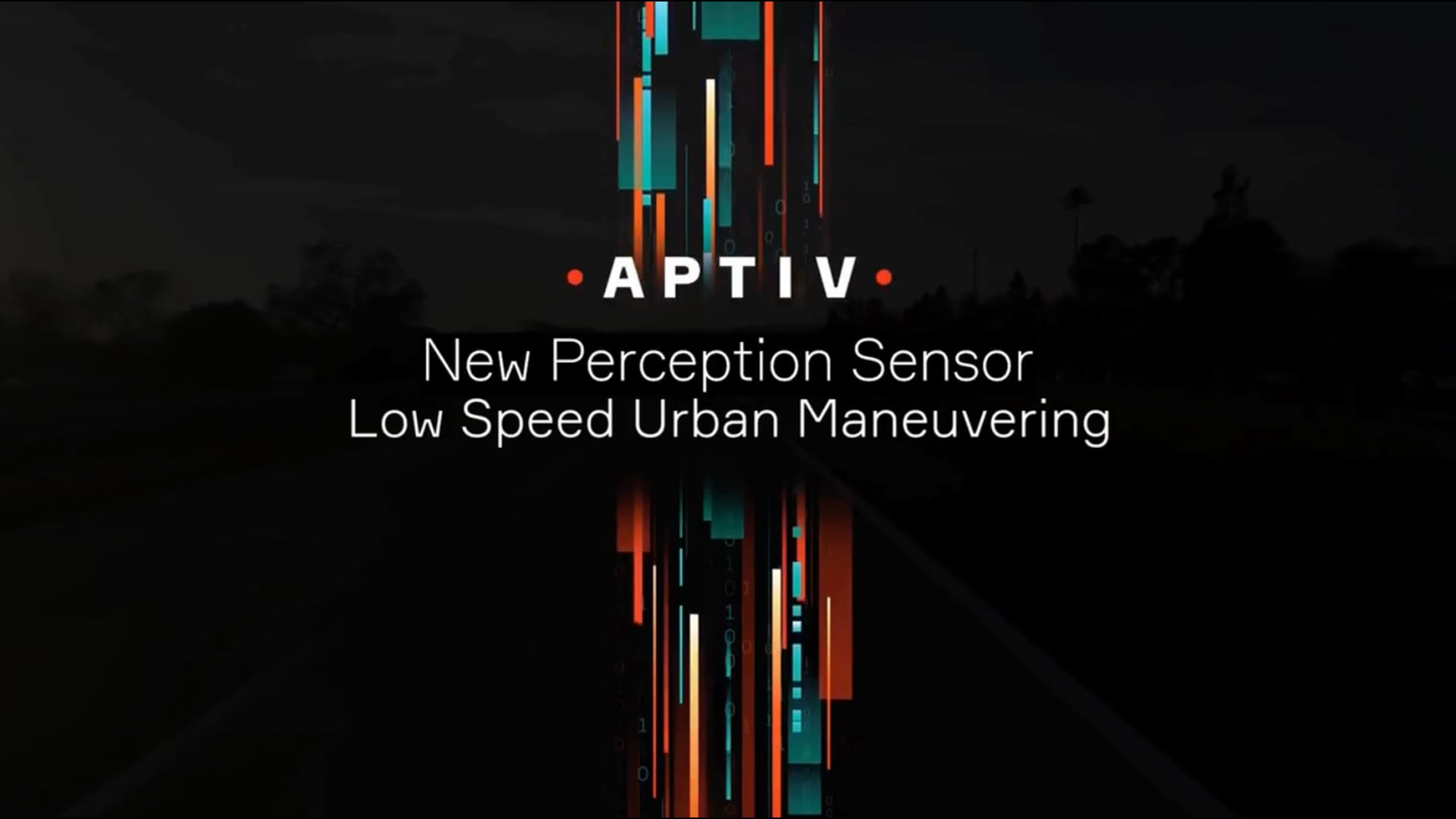 Aptiv Gen 6 ADAS Platform New Perception Sensor