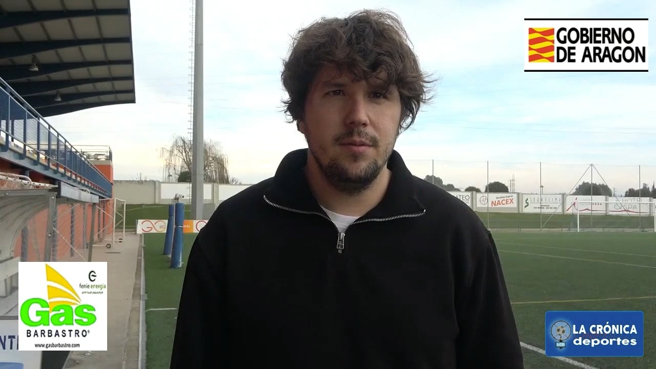 LUIS ARCAS (Entrenador Binéfar) CD Binéfar 1-2 SD Huesca B / Jor. 16 / Tercera Rfef