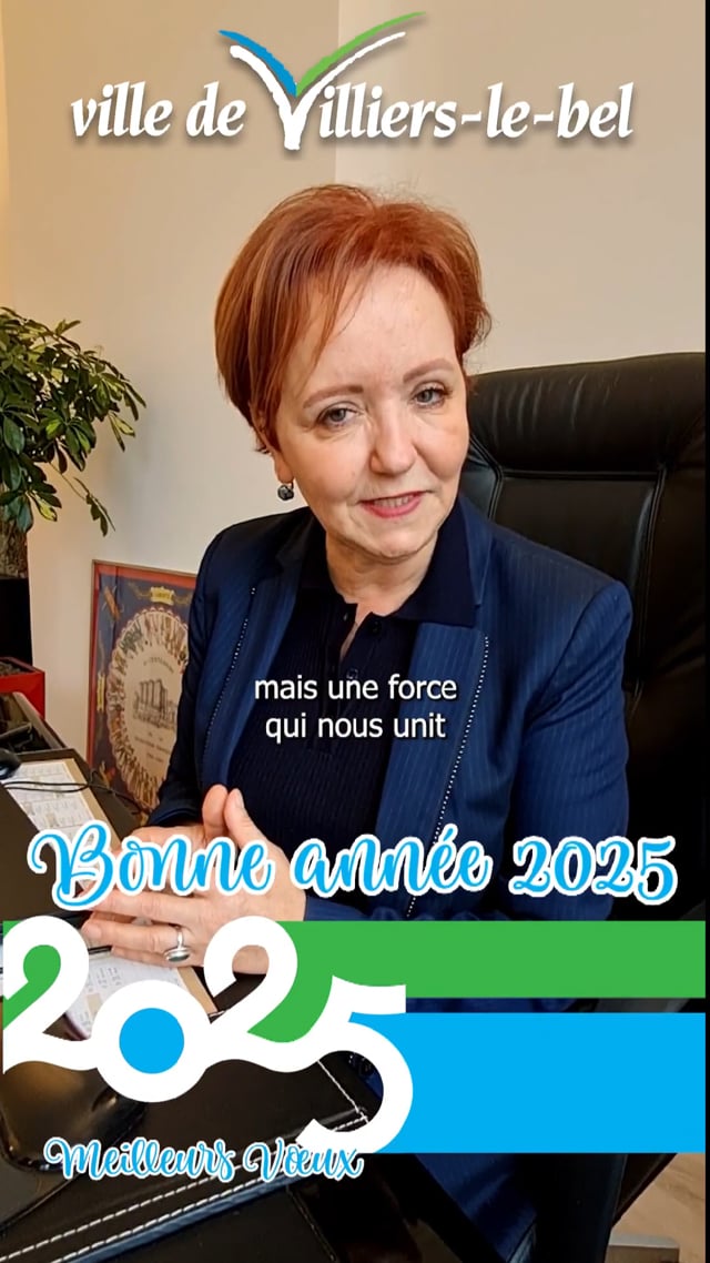 Vimeo Video : Bonne année 2025 à Villiers-le-Bel !