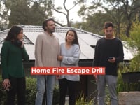 Home Fire Escape Drill