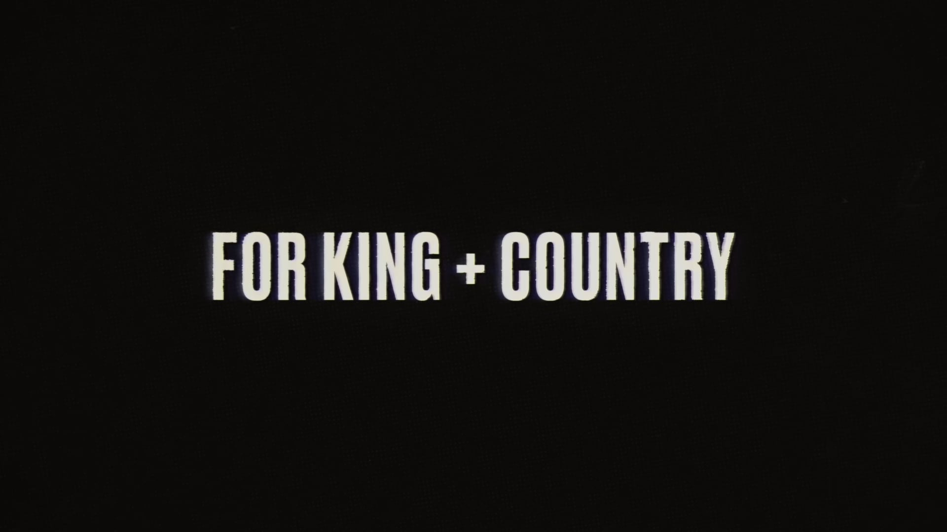 for KING + COUNTRY   What Are We Waiting For (The Single) Official Lyric Video