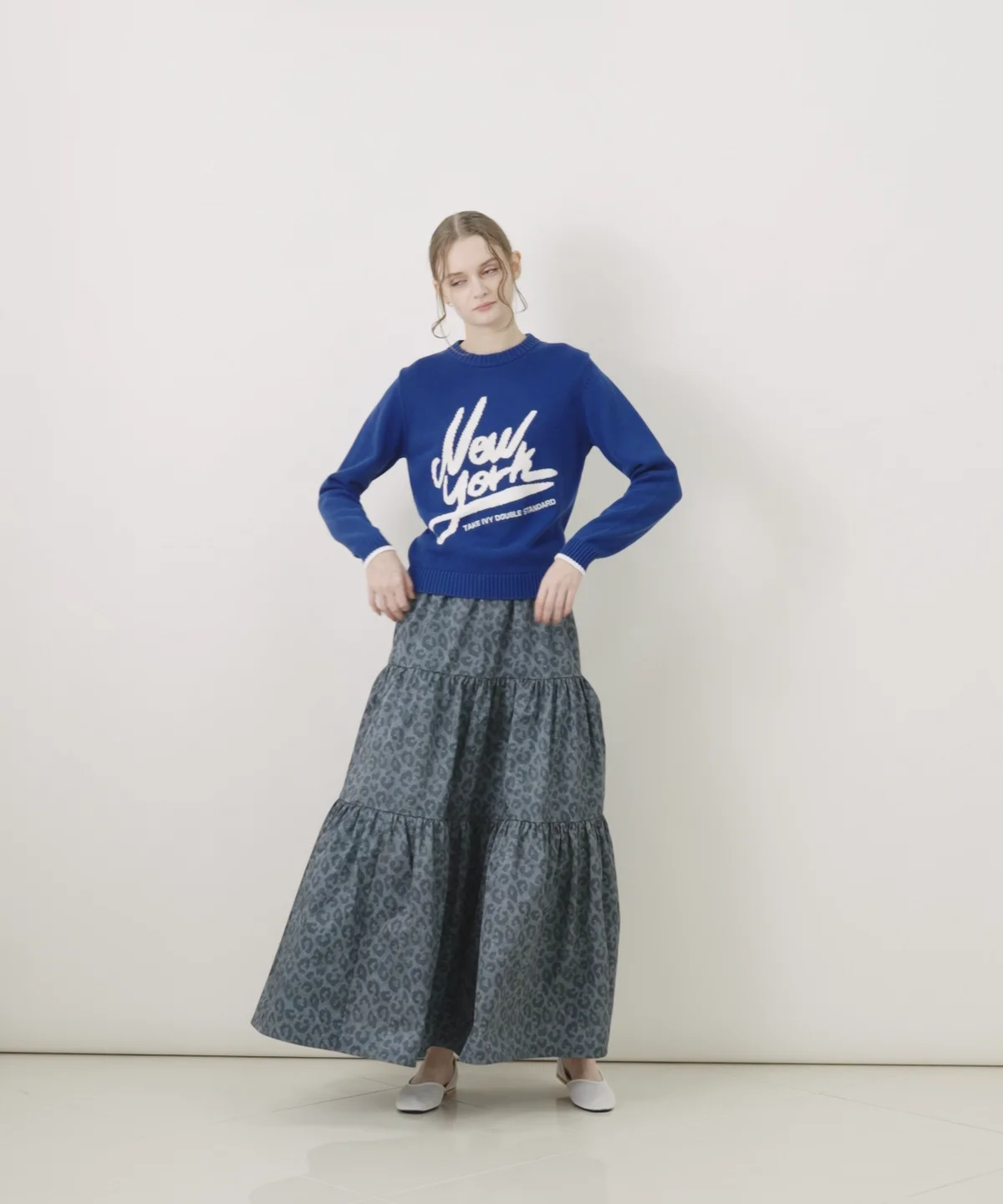 楽天市場】ダブルスタンダードクロージング プリーツスカート DOUBLE STANDARD CLOTHING デニムプリントプリーツスカート  ティアードスカート ロングスカート ダブスタ レディース デニム【2024秋冬】 : S.CURVE STUDIO