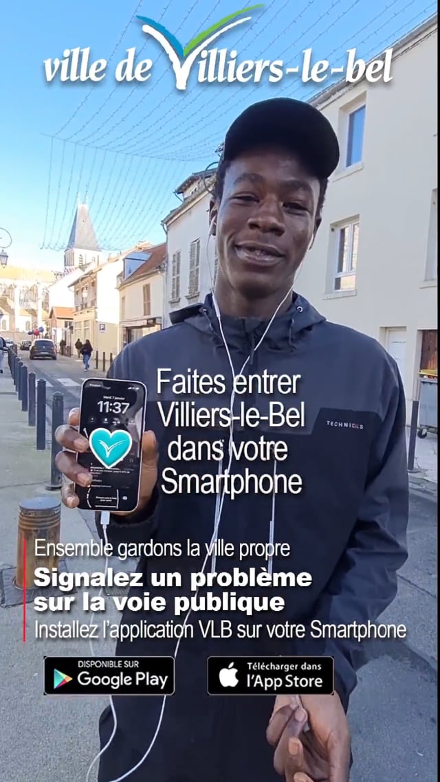 Vimeo Video : Rejoignez le chaîne de la propreté à Villiers-le-Bel