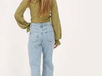 Groene mesh top_1