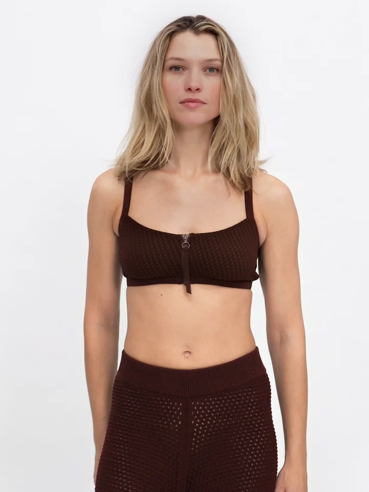 水着・ビーチグッズその他 ERES SWIMWEAR (012519 TORTUE) ERES Ecume One Piece Swimsuit in Tortue | FWRD