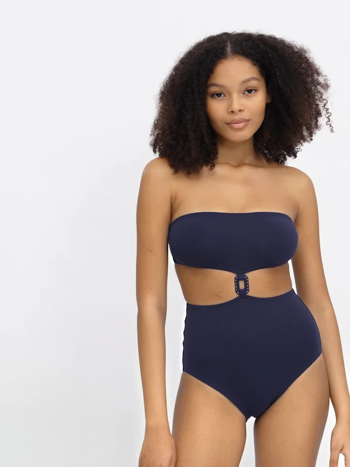 ワンピース水着 ERES SS25 'Marina' one-piece swimsuit (012514 NAUTIQUE) Marina Bustier Trikini Nautique | ERES