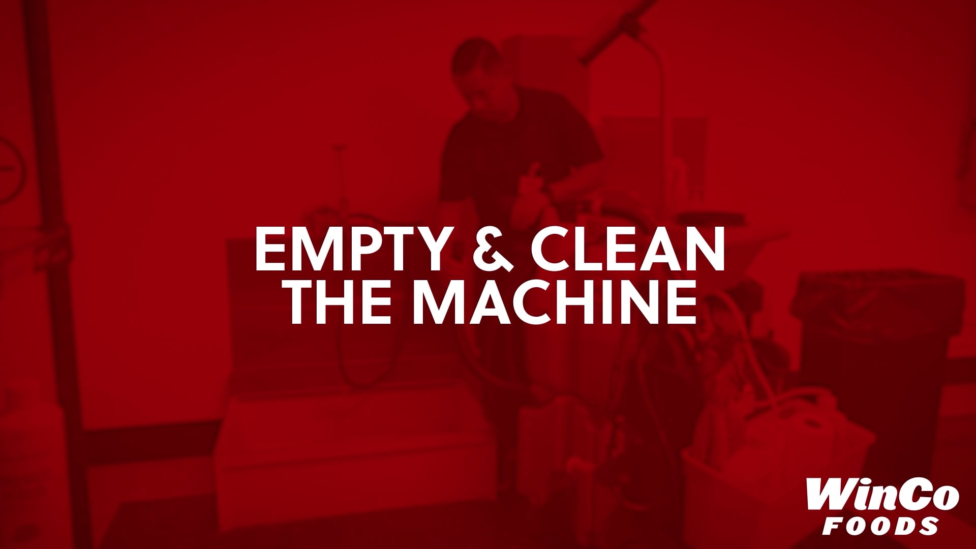 Emptying and Cleaning the System - video thumbnail