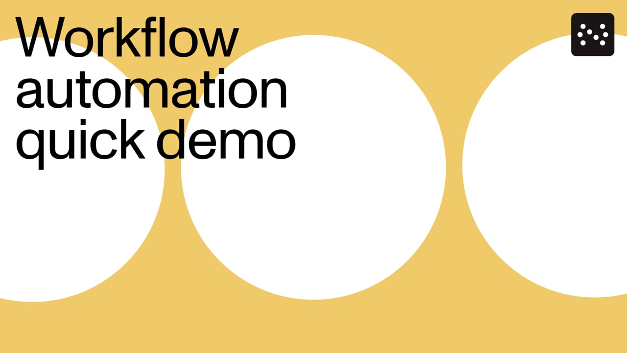 Nutrient Workflow Automation short demonstration