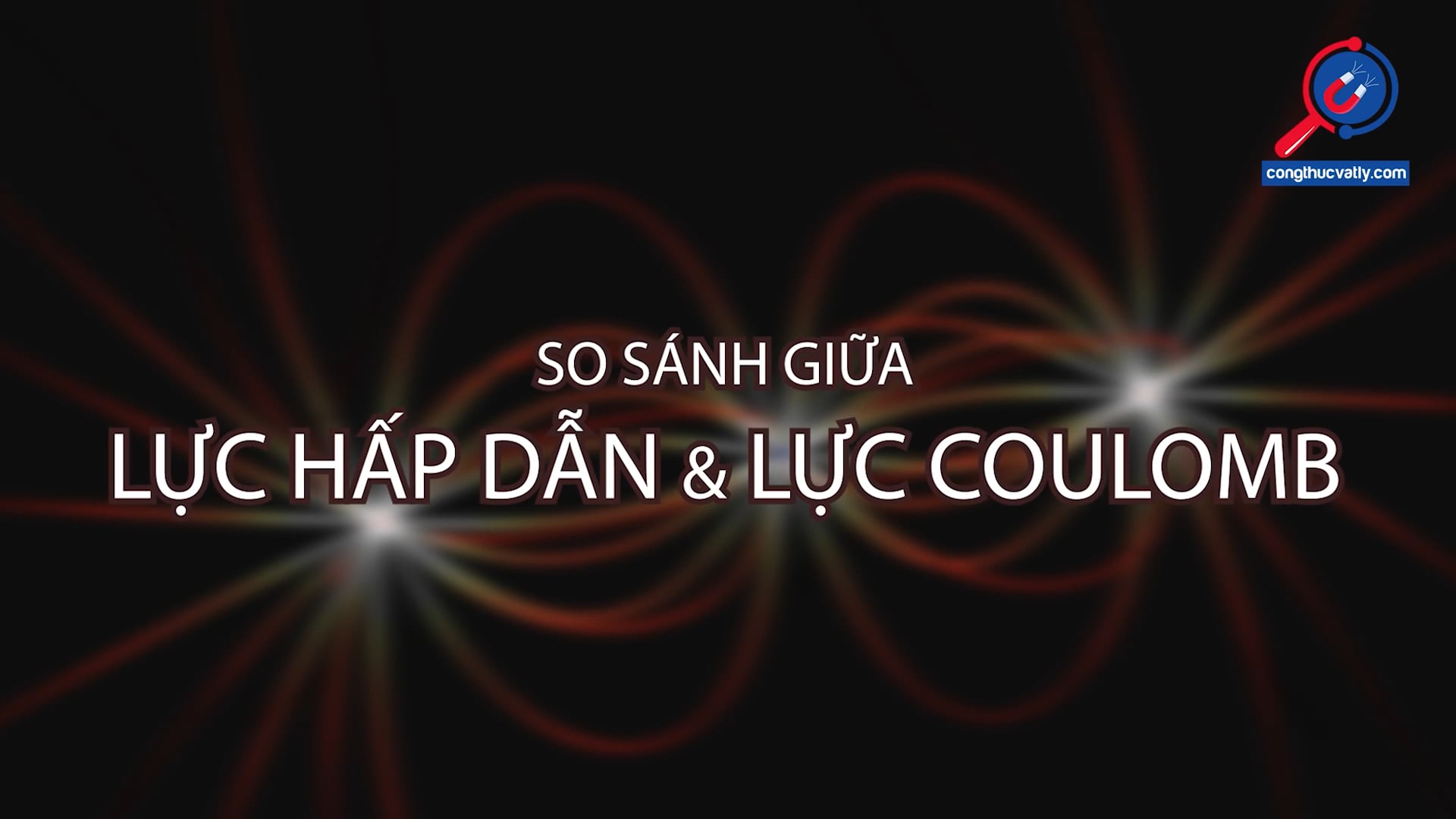 So sánh giữa lực hấp dẫn và lực Coulomb