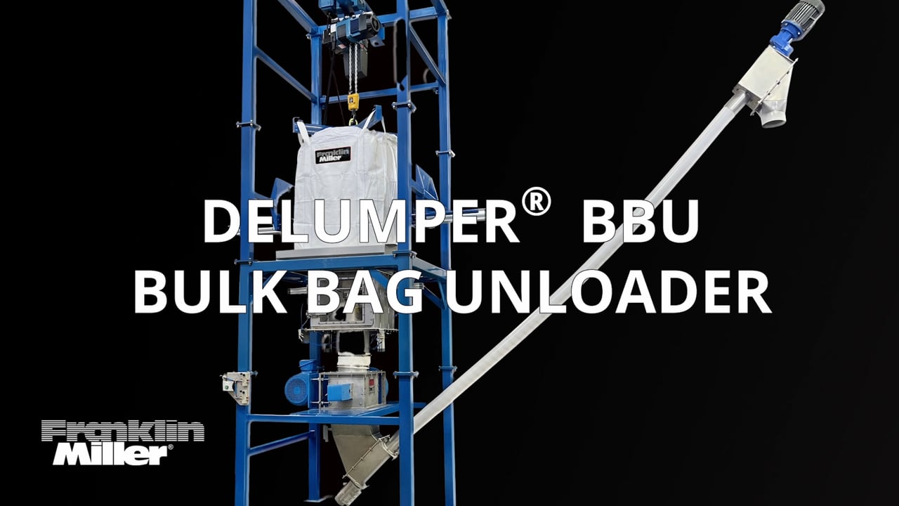 DELUMPER Bulk Bag Unloader In Action
