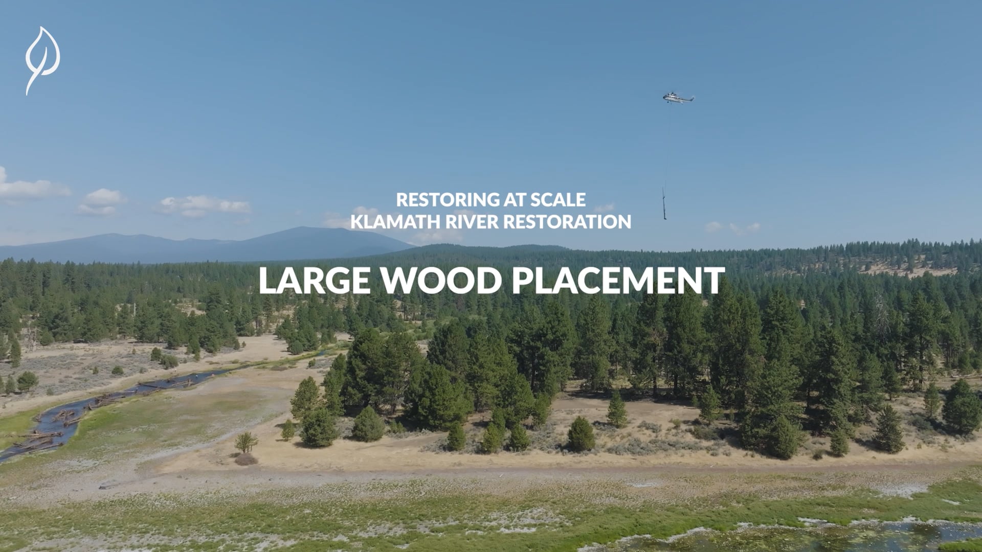 Large Wood Placement | Klamath River Restoration | Restoring at Scale